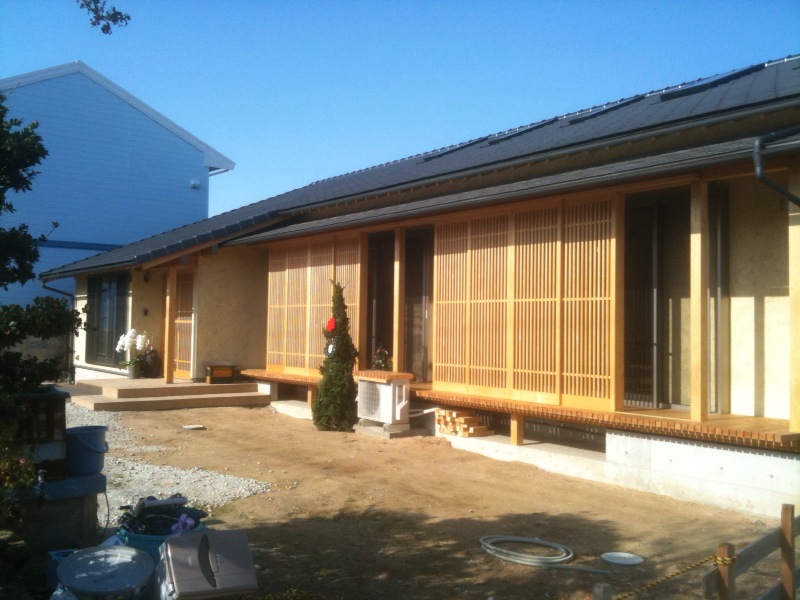 木の家紹介 縁側のある平屋の住まい 株式会社大塚工務店